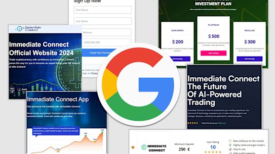 Experts have accused Google of failing to protect users from scams and of accepting money from scammers.