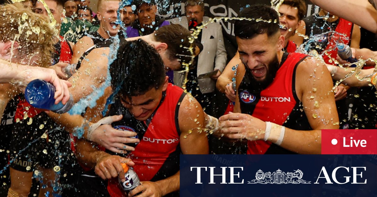 AFL 2025 round three LIVE updates Essendon Bombers v Port Adelaide Power scores, results
