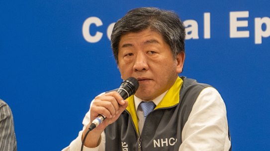 Health Minister Dr Chen Shih-chung is campaigning for Taiwan's membership of the WHO.