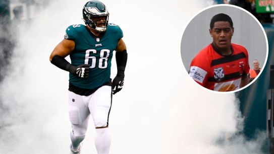 NFL: Jordan Mailata stars as Eagles seal Super Bowl spot, Arryn Siposs  races clock