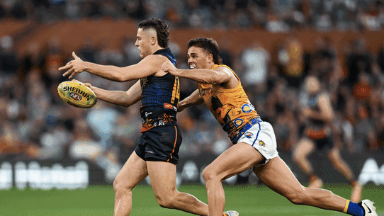 Numbers game: After a spike in calls, the number of holding-the-ball free kicks slipped over the weekend.