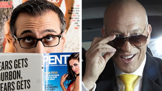 Damien Costas, publisher of Australian Penthouse, is in the middle of a court dispute with Sydney publicist Max Markson. 