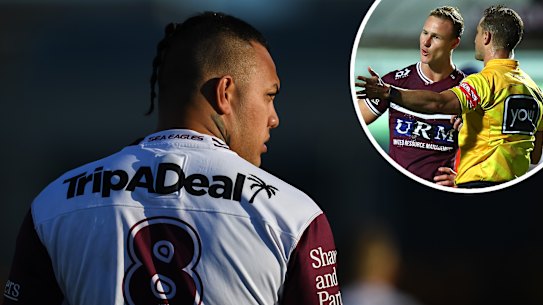 Addin Fonua-Blake and Daly Cherry-Evans.