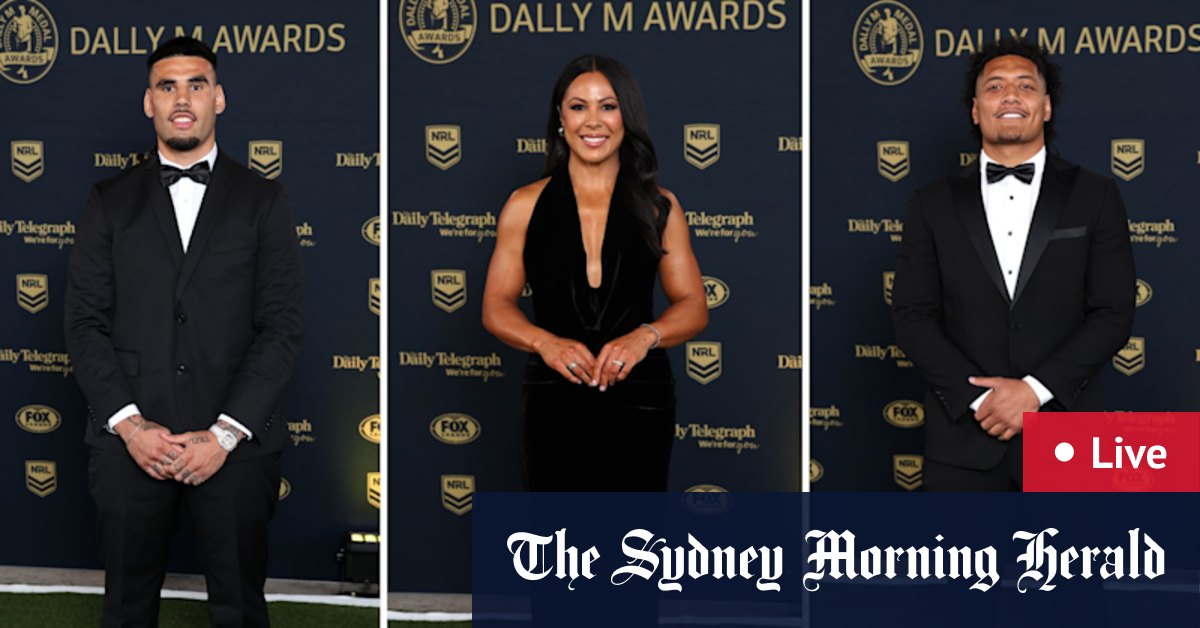 Dally M Awards 2025 LIVE updates: James Tedesco favourite to take out ultimate prize as red carpet gets under way