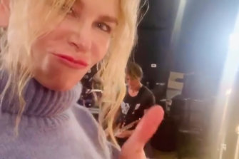 Nicole Kidman made a guest lockdown appearance in husband Keith Urban's home studio during Lady Gaga's One World: Together At Home concert.