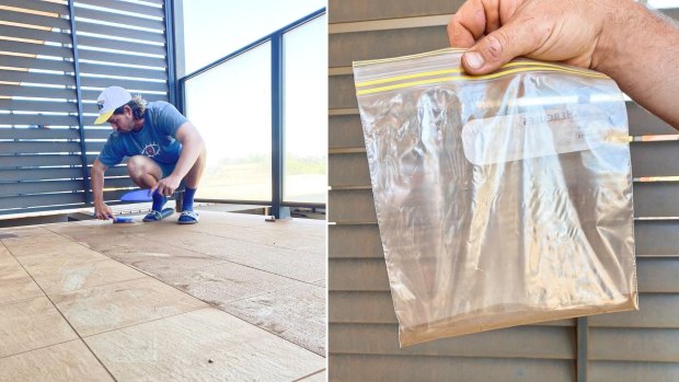 Homes in Port Hedland's West End are constantly blanketed by iron ore dust, which contains heavy metals. 