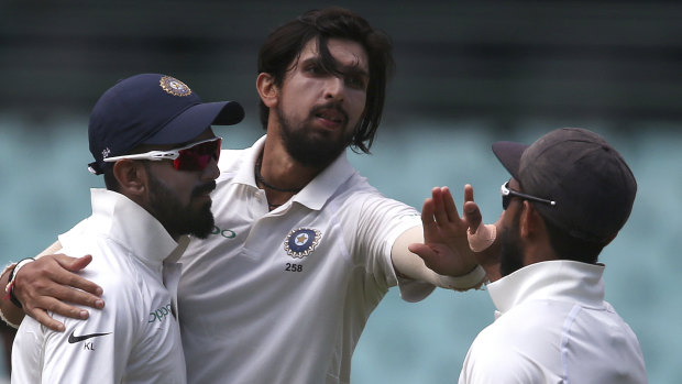 Leaner, fitter: Guilty of bowling too short on previous tours, Ishant Sharma took a modest 1-73 off 22 overs against the CA XI at the SCG.