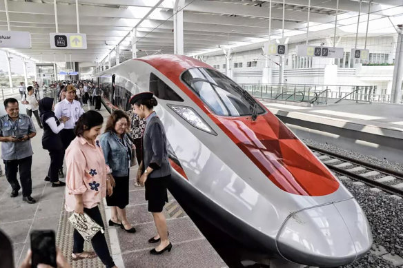 Whoosh is the world’s fastest commercially operated train service outside China.