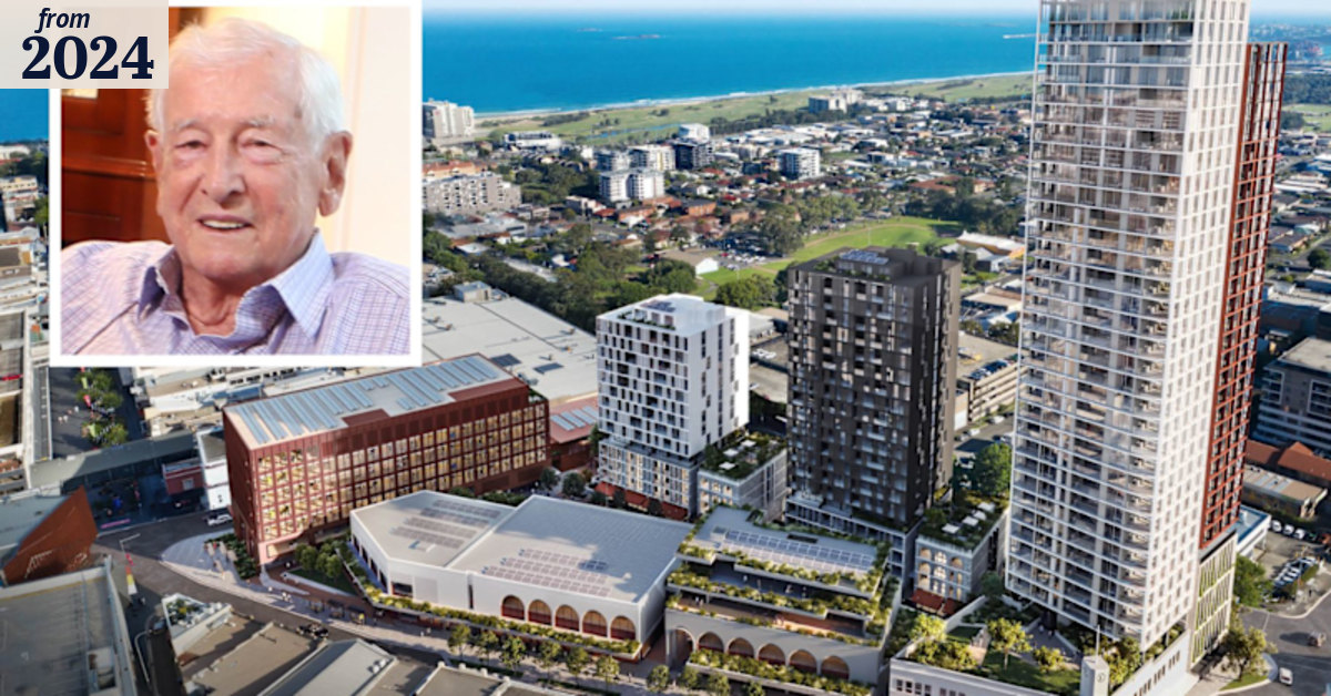 Billionaire Bruce Gordon gets a record $70m for Wollongong development site