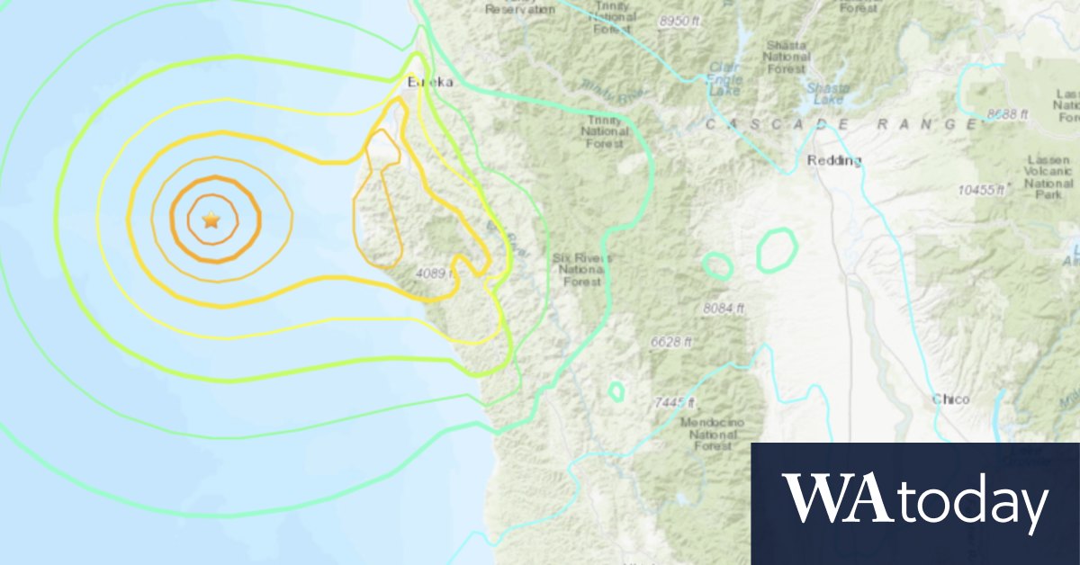 North california tsunami alert