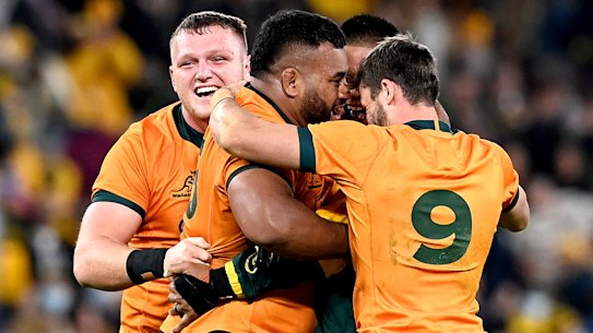 Viewed through a lens of simply winning the match, the Wallabies may be satisfied, but far sterner tests await.