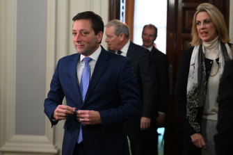 Victorian Opposition Leader Matthew Guy said he expected members of the Liberal Party to “uphold a respectful discourse” on all issues.