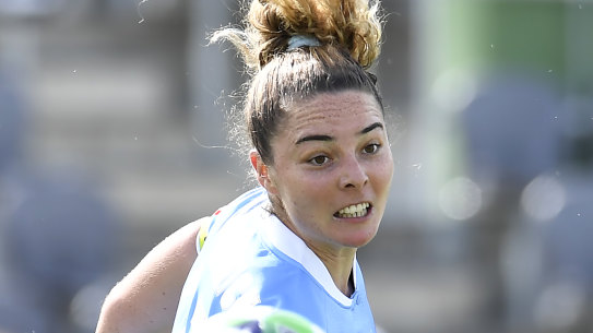 Melbourne City's Jenna McCormick had a difficult time in Spain.