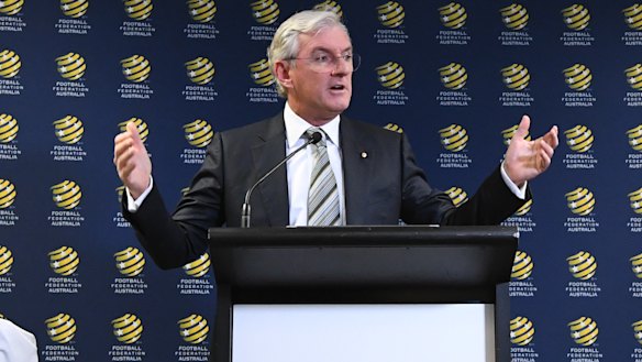 FFA chairman Steven Lowy will step down.
