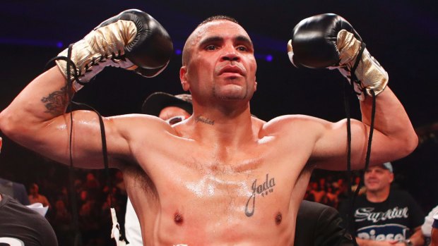 Fighting words: Anthony Mundine.  