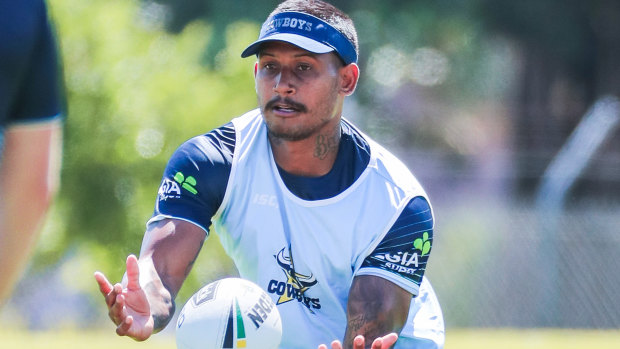 Sacked: Ben Barba has had his contract torn up by the Cowboys.