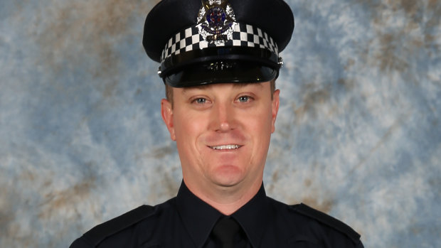 Constable Glen Humphris, one of four police officers killed in a horrific crash on the Eastern Freeway. 