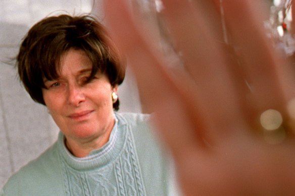 Rita Goldberg outside court in 2000. 