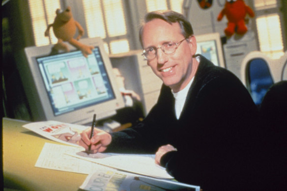 Scott Adams, creator of Dilbert cartoon.