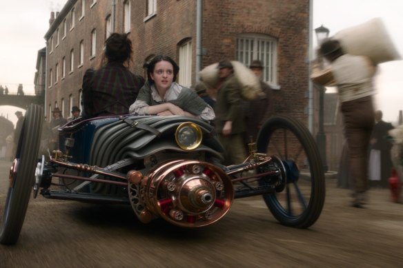 HBO series The Nevers combines a supernatural storyline with a steampunk aesthetic.