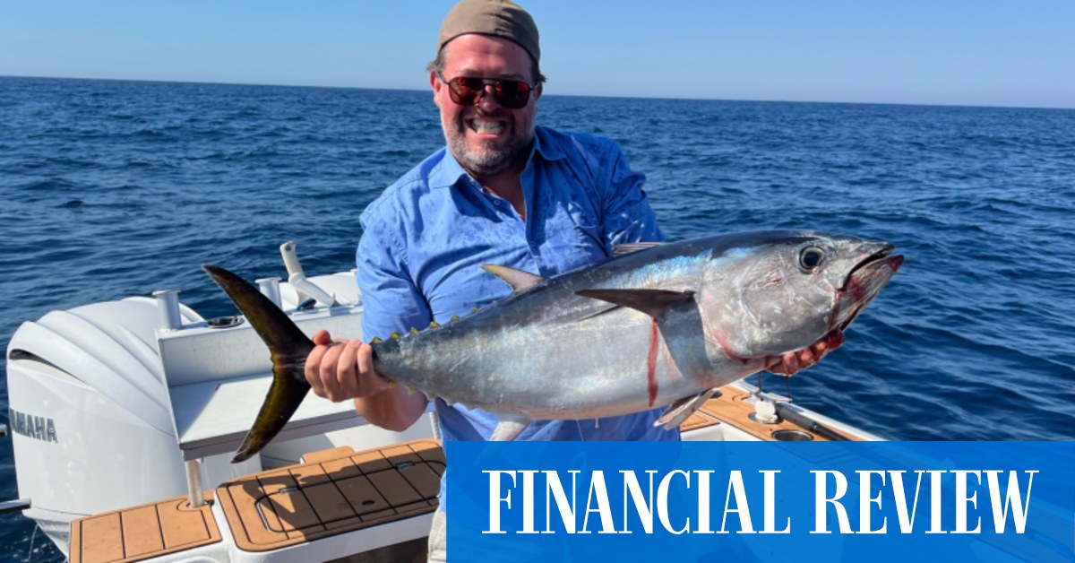 Fowles Wine CEO Matt Fowles spends his spare time finding food for the table: "Every day out fishing is a day well lived" - Vimarsana News