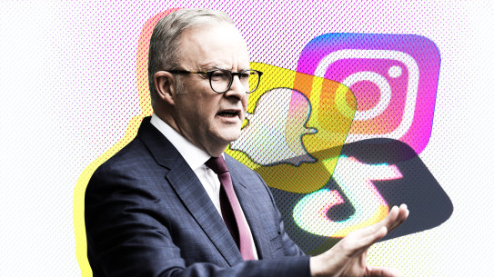 Prime Minister Anthony Albanese wants to make social media safer for children.