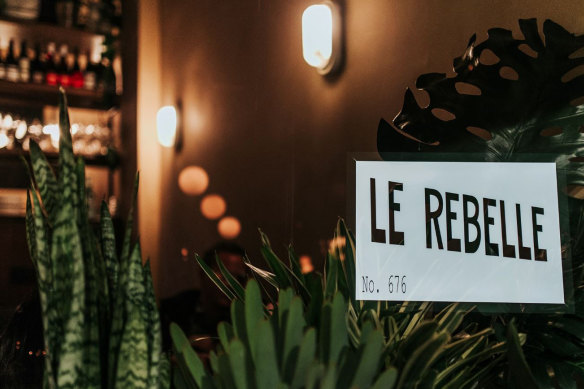 Le Rebelle restaurant in Perth.