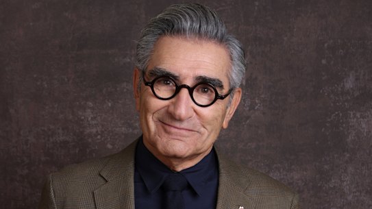 “The most frightening thing about this show, for me, was going on as myself because I’m not that person,” says Levy.