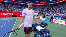 Zverev was left fuming after the racquet went ‘missing’ from his bag.