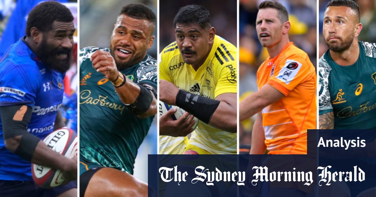 Fantastic five: Why title-winning Aussies may prompt another Giteau Law change