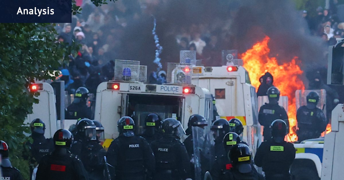 Cenas feias nas ruas de Belfast provocam raiva entre o público cansado