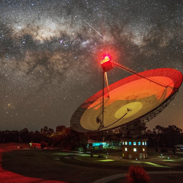 Australia’s Parkes Telescope is part of a global eavesdropping effort, listening out for signs of faraway intelligent life.