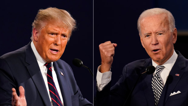 Trump and Biden will be participating in their second election debate from remote locations.