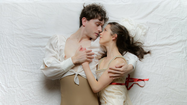Too raunchy for Florida? Callum Linnane and Sharni Spencer dance in the Australian Ballet’s Romeo and Juliet. Parts of the book have been censored by schools in Florida.