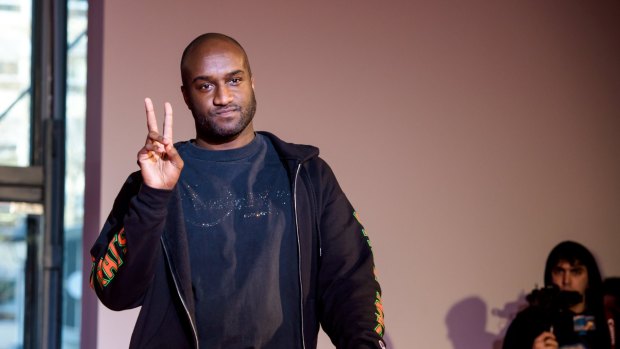 Fashion designer Virgil Abloh has partnered with water company Evian to produce a range of luxury water bottles.