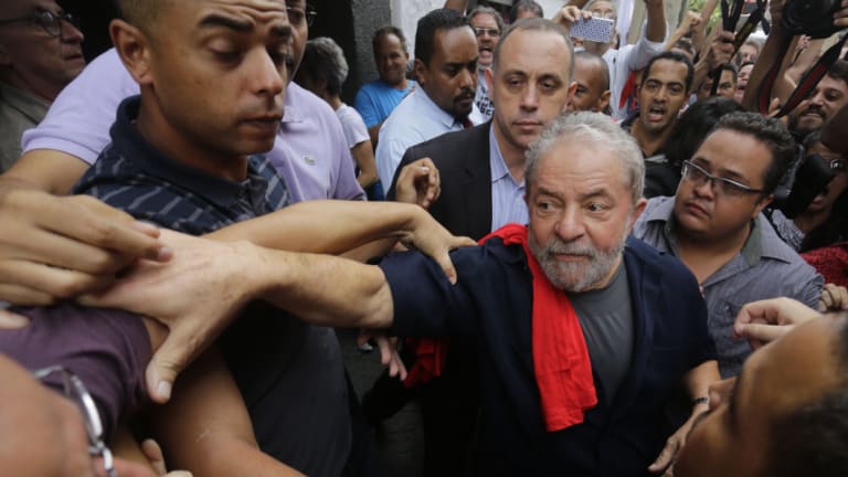 Brazil's former president Luiz Inacio Lula da Silva pictured in March, 2016.