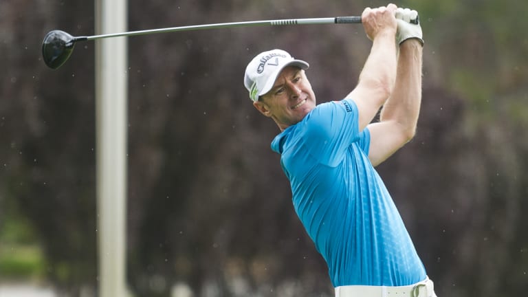 Canberra golfer Brendan Jones is equal leader of the Japan Open.
