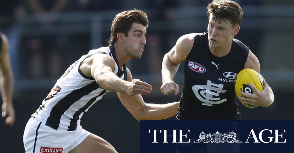Afl 2020 Rivalry Not As Important As Four Points For Collingwood Carlton Says Magpies Coach Nathan Buckley Blues Coach David Teague