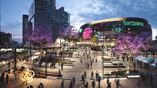 One of the Brisbane Live concepts.