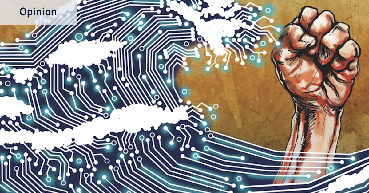 Column links political anger to economic and technological change