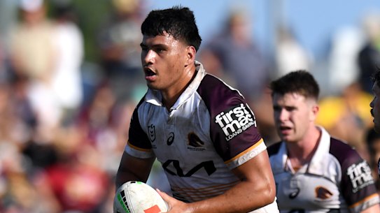 Big Ben: Broncos prop Ben Te Kura.