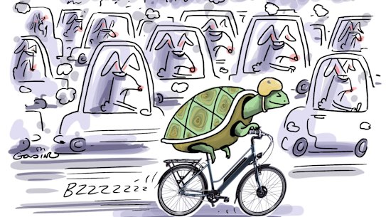 People who've bought e-bikes tell me they find themselves riding further and more often than they'd anticipated.