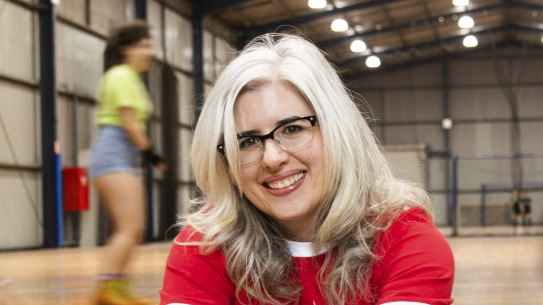 42-year-old Rachel Franco has rediscovered her love of roller skating.