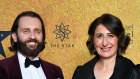 Gladys Berejiklian on the red carpet at the Australian premiere of Hamilton at the Sydney Lyric Theatre.