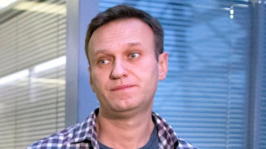 Russian opposition leader Alexei Navalny, pictured in 2019.