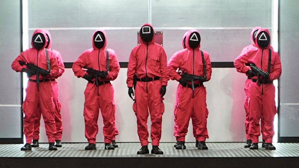 Squid Game … a new season was plugged during Netflix’s livestreamed fight. 