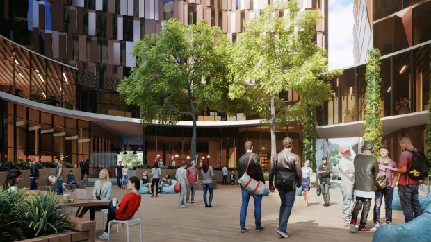 Renders of the new Melbourne Connect.
