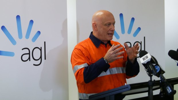 AGL CEO Andy Vessey. The energy provider has posted a $1 billion profit. 