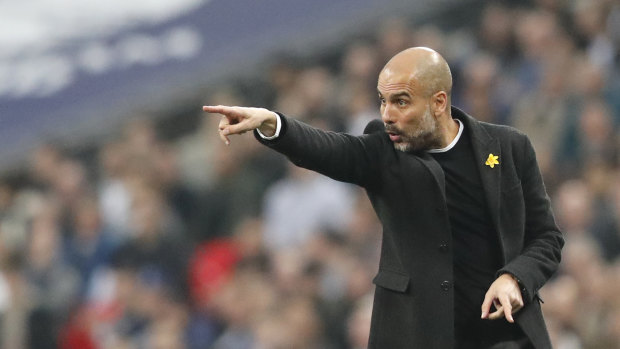 Pep Guardiola, Manchester City manager, would like to coach a national team in the future.