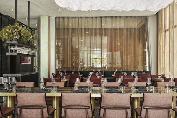 Interiors at Tatiana by Kwame Onwuachi.